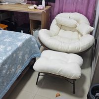网红云朵摇摇椅带脚踏懒人躺椅成人2026新款