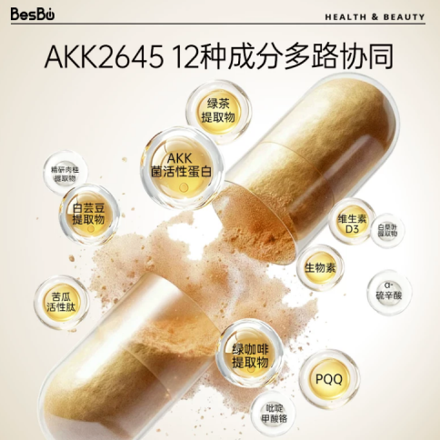 真实状态：BesBio AKK2645用了2个月，309元/瓶起的完整记录