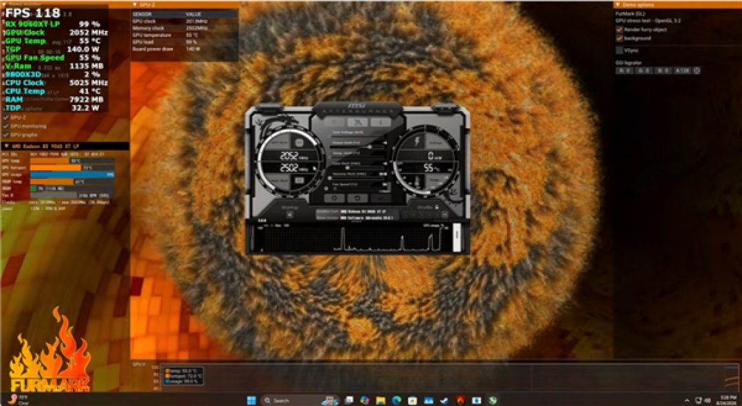 小主机神器!AMD RX 9060 XT刀卡实测:功耗砍掉20W,性能缩水仅7%