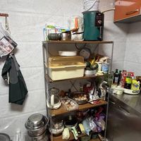 多层置物架落地式靠墙一体可调节收纳层架