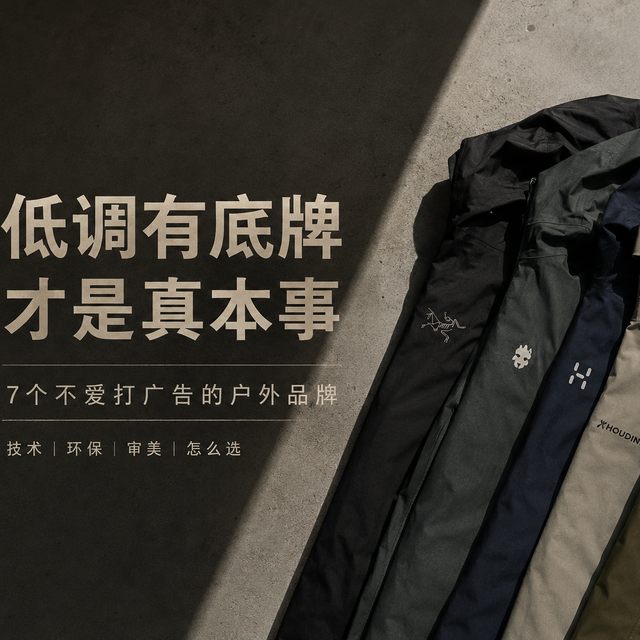 不再为 Logo 买单：7 只让中年男人甘心掏腰包的硬核户外牌