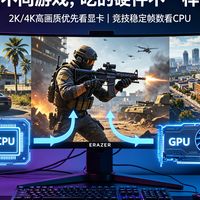 打游戏到底吃CPU还是显卡？