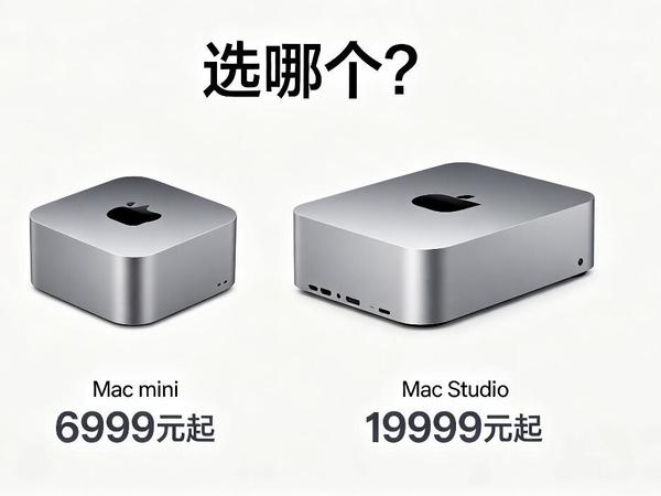 Mac mini VS Mac Studio🔥新款桌面Mac到底该冲谁