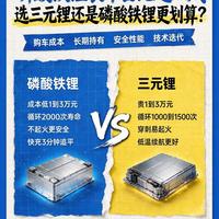 电车电池怎么选不踩坑？三元锂vs磷酸铁锂，一文讲透选对省3万