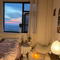 出租屋日落卧室✨不靠硬装全靠堆软装