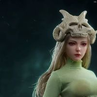 冷飒少女躯体｜Mojoy 模匠 1/6 覆面者・妮露 纤秀少女包胶素体双配色公开