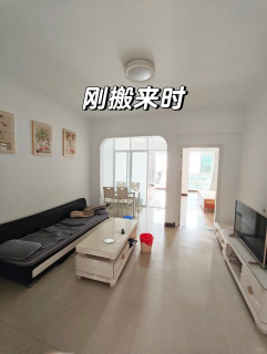 出租屋客厅改造选购攻略，百元预算搞定奶油中古风，全可带走