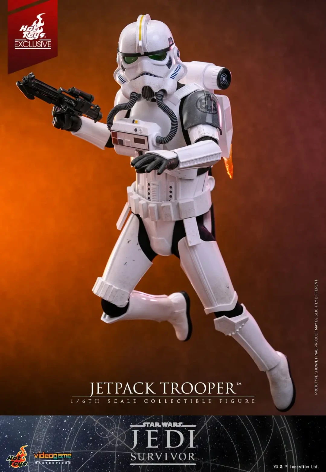 帝国空中猎捕者｜Hot Toys《星球大战‑绝地：幸存者》喷气背包士兵 1/6 珍藏人偶情报