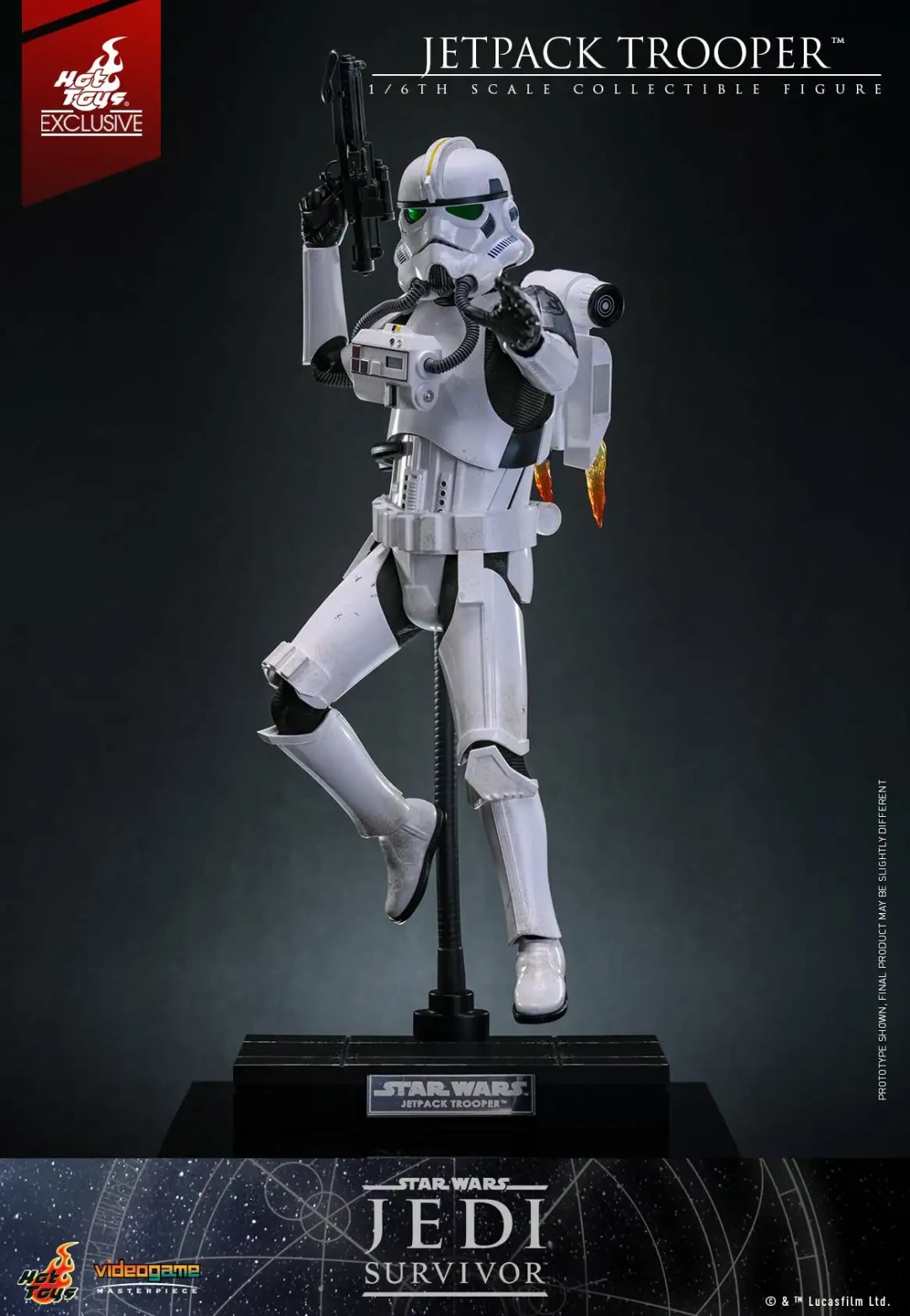 帝国空中猎捕者｜Hot Toys《星球大战‑绝地：幸存者》喷气背包士兵 1/6 珍藏人偶情报