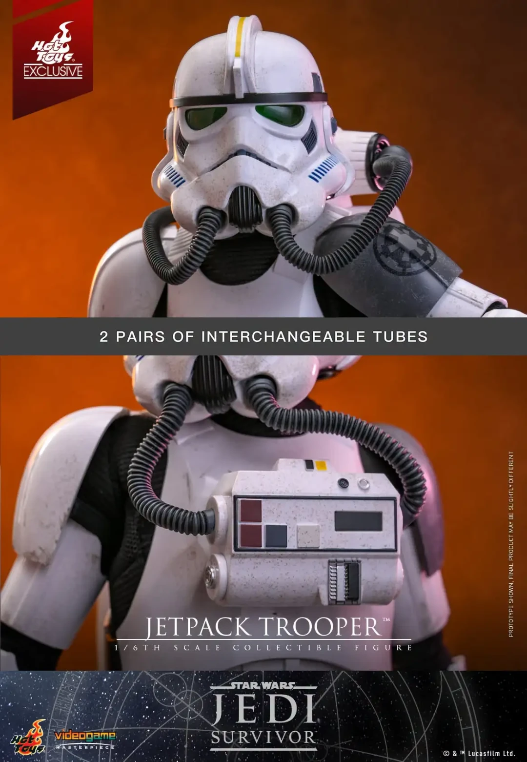 帝国空中猎捕者｜Hot Toys《星球大战‑绝地：幸存者》喷气背包士兵 1/6 珍藏人偶情报
