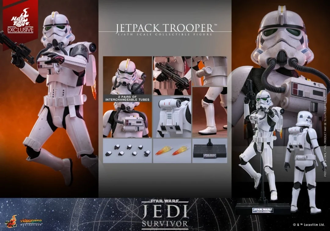 帝国空中猎捕者｜Hot Toys《星球大战‑绝地：幸存者》喷气背包士兵 1/6 珍藏人偶情报
