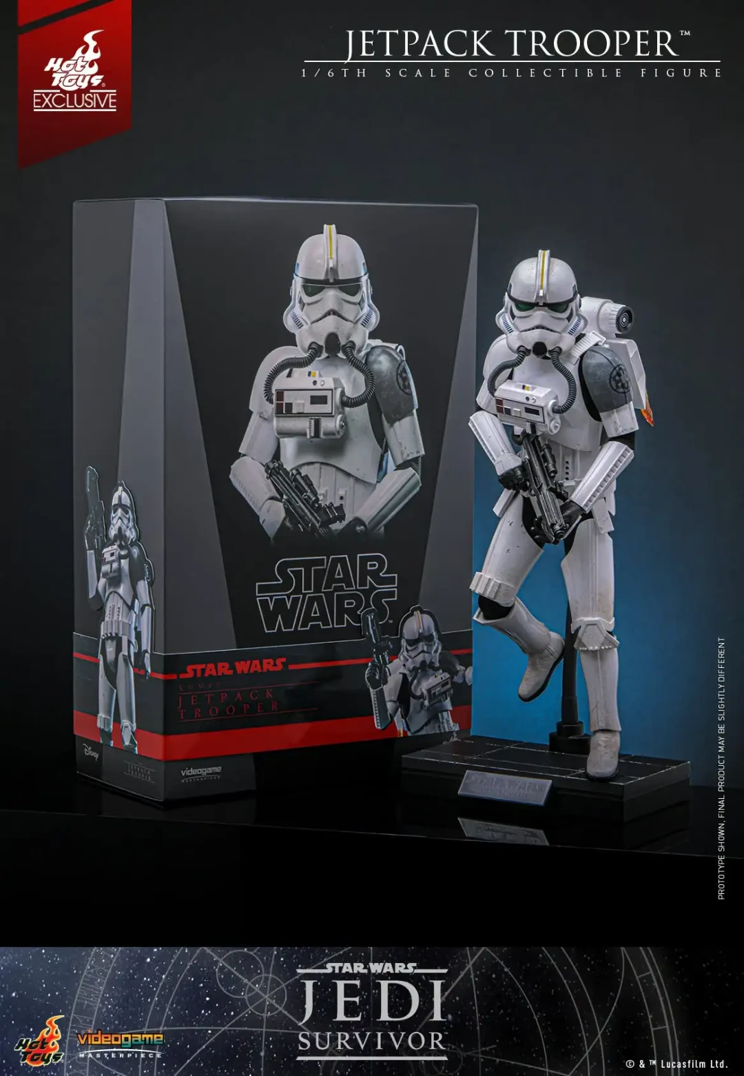 帝国空中猎捕者｜Hot Toys《星球大战‑绝地：幸存者》喷气背包士兵 1/6 珍藏人偶情报
