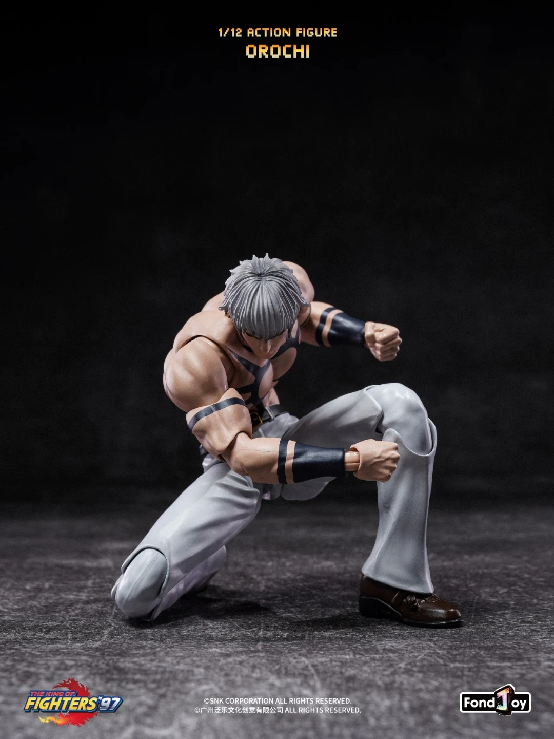 【可动人偶】FondJoy 圆野文化 1/12 拳皇’97 大蛇|成品人偶情报与入手预期