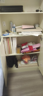 纯色收纳筐打造通透感
