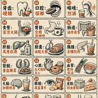 速看!身体 18 个器官最怕的食物清单,很多人天天在吃
