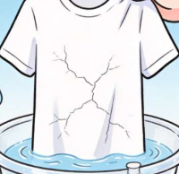 白衣服别长时间泡消毒液,小心变脆破洞