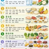 均衡饮食底层逻辑✅七大营养素大全,看完再也不愁怎么吃