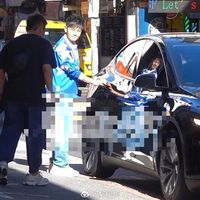 开Model X出事故人差点没了！林志颖四年后再坐特斯拉