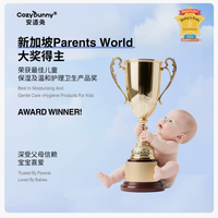 出行带娃刚需！CozyBunny新加坡无酒精消毒湿巾太安心