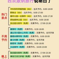 西双版纳不会辜负每一个认真做旅游攻略的人