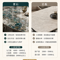 奢石和岩板餐桌怎么选