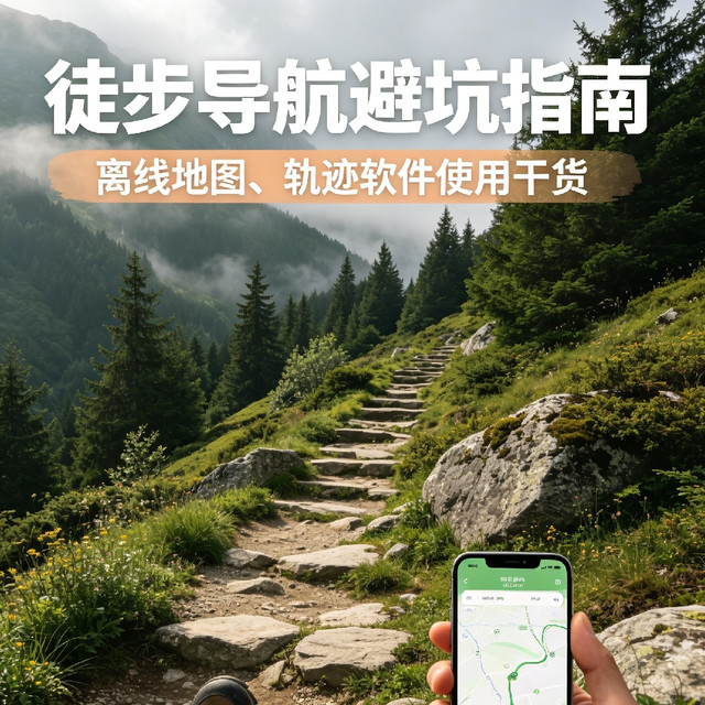 徒步导航避坑指南：离线地图、轨迹软件使用干货