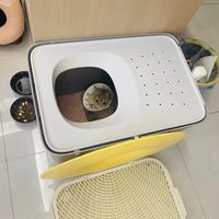 再也不用天天捡砂✨甜甜圈猫砂盆太懂铲屎官