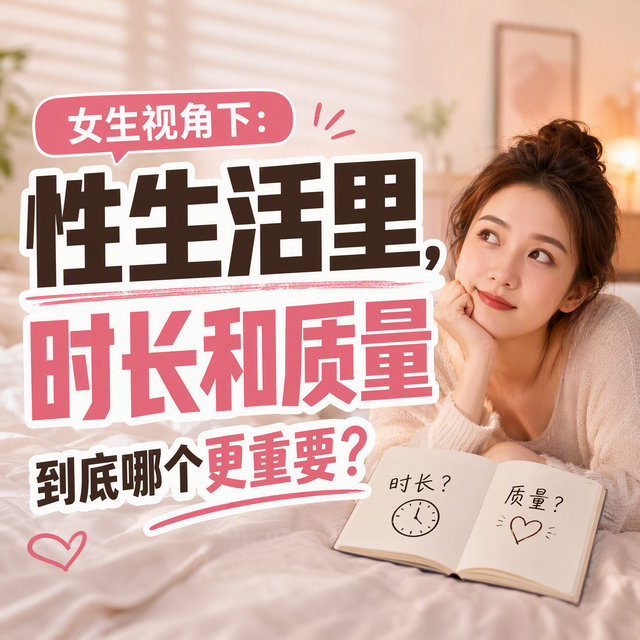 女生视角下:性生活里,时长和质量到底哪个更重要?