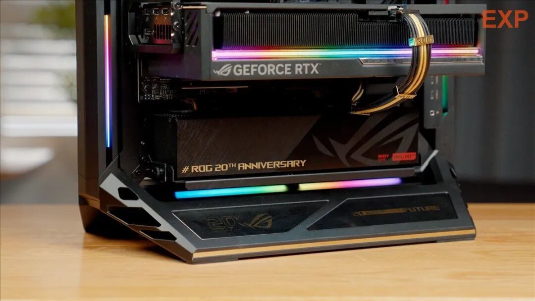 ROG GR20 20周年版机箱装机体验：无论竖装横装，三种形态都出彩