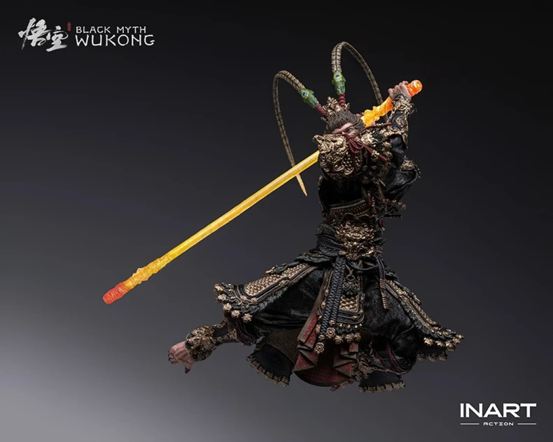 黑神话悟空双发！INART虎先锋+大圣金甲套1/12可动人偶