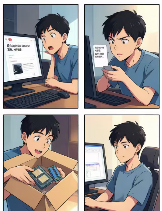 戴尔台式机