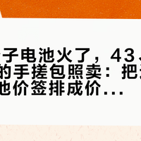 35元沙子电池火了,43、63、120元的手搓包照卖:把这一个月的电池价签排成价格梯,买原装还是赌白牌一算就明白