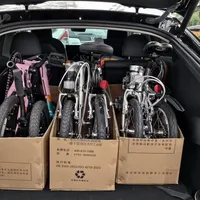 Model Y能塞两台P8，轿车却可能连16寸都卡：秋季郊游前，翻完40多篇实测帖的折叠车装车攻略