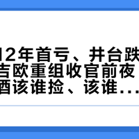 水井坊12年首亏、井台跌到337：帝亚吉欧重组收官前夜，这瓶低价白酒该谁捡、该谁躲
