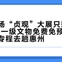 广东这场“贞观”大展只剩76天：27件一级文物免费免预约，值不值得专程去趟惠州？