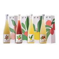 四味高颜值果酒礼盒！女生微醺甜酒首选