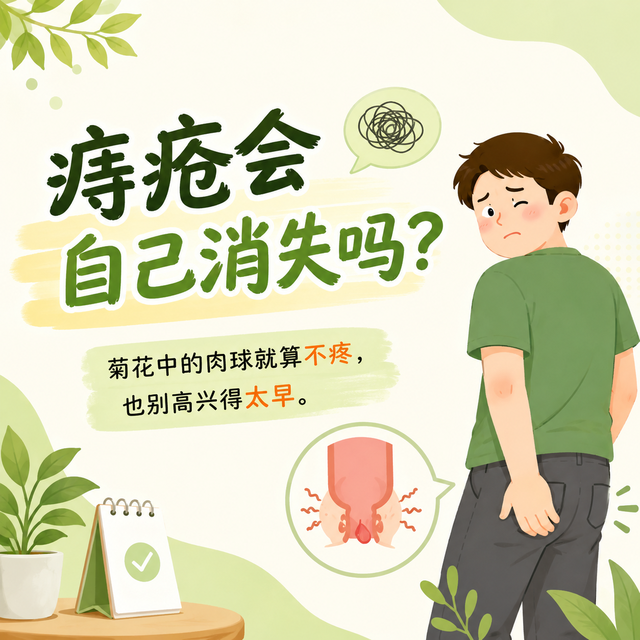 痔疮会自己消失吗？不得痔疮方法分享，建议收藏