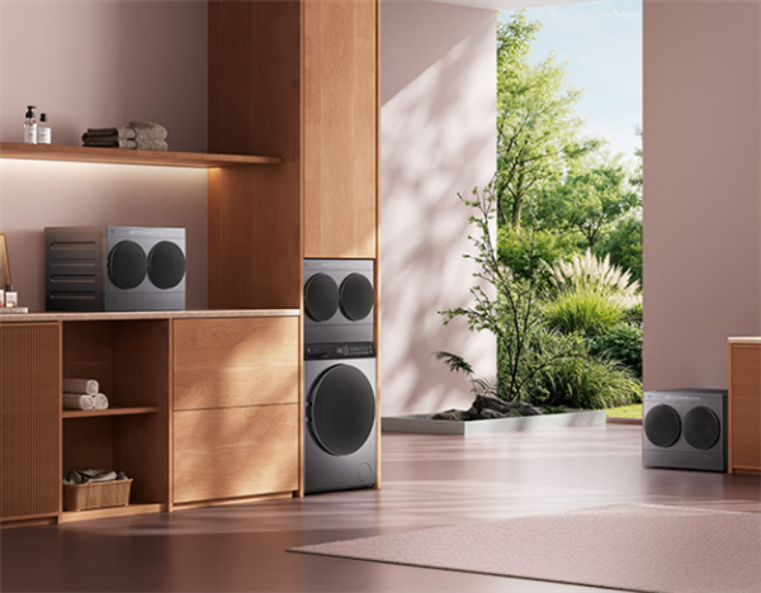 2699元 米家洗衣机 迷你双筒 洗烘5kg上架:全新双大眼低矮造型