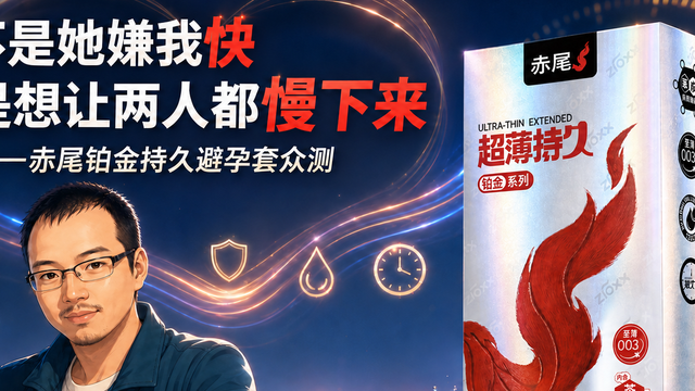 不是她嫌我快 是想让两人都慢下来——赤尾铂金持久避孕套众测