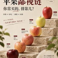 买苹果前存这张，少踩一半坑别再对着一排苹果只挑最红的。