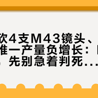 松下连砍4支M43镜头、奥之心全行业唯一产量负增长：M43这个秋天，先别急着判死刑