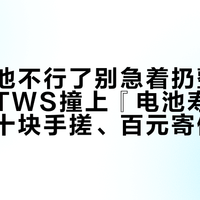 耳机电池不行了别急着扔整副：第一批TWS撞上『电池寿命墙』，三十块手搓、百元寄修，三个坑先看清