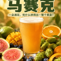 马赛克:一朵酒花,凭什么拼得出一整个果盘?