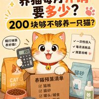 抛开萌照说真话｜新手养猫每月要花多少钱，寄养千万别乱选