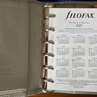 「一张五十实在是耗不起」：Filofax 2027内页平替四条路，先对毫米再下单