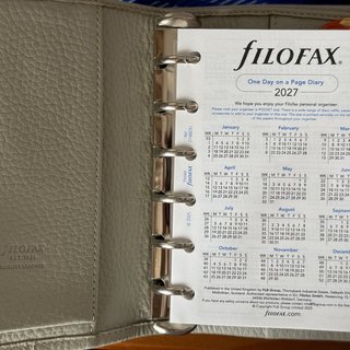 「一张五十实在是耗不起」：Filofax 2027内页平替四条路，先对毫米再下单