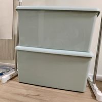 爱丽思IRIS 可叠加塑料收纳箱（50L），小户型衣柜收纳改造