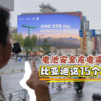 电池安全充电实力兼备，比亚迪这15个字够狂！