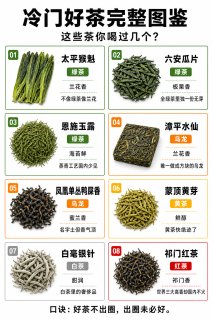 8款冷门但好喝的茶叶图鉴，老茶客偷偷喝不外传