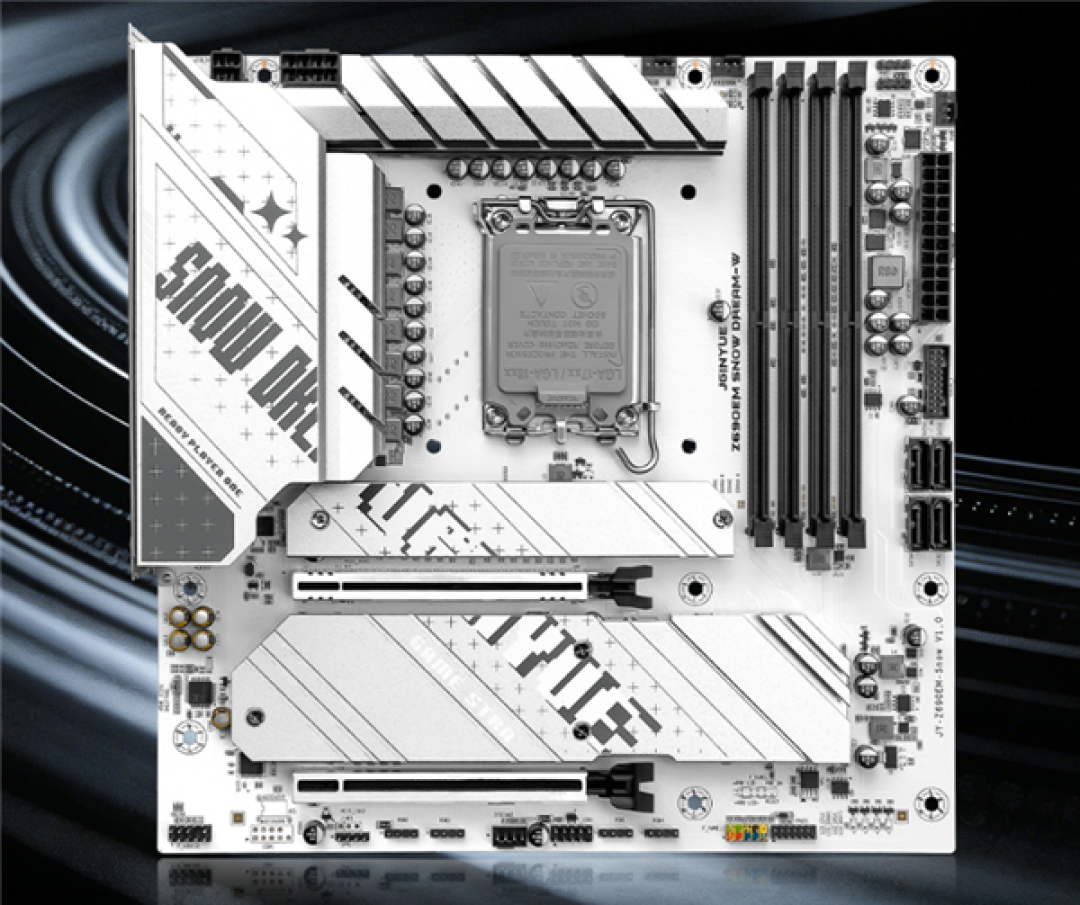 599元!精粤推出Z690EM雪之梦主板:支持DDR4 升级PCIe5.0